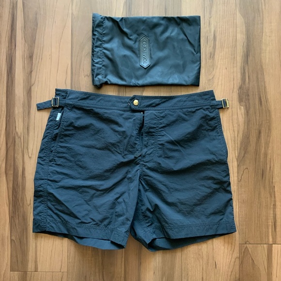 Tom Ford Other - TOM FORD
Mens Slim-Fit Mid-Length Swim Shorts